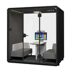 Load image into Gallery viewer, Quartet Silence Booth, 4 Person Silence Pod, Office Soundproof Booth-GCC Home Center