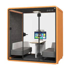 Load image into Gallery viewer, Quartet Silence Booth, 4 Person Silence Pod, Office Soundproof Booth-GCC Home Center