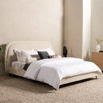 Load image into Gallery viewer, Queen Bed 160x200cm – Ivory