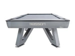 Load image into Gallery viewer, RASSON Wolf – 9ft Tournament Pool Table – Ball Return – Black/Silver Finish