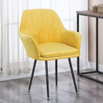 Load image into Gallery viewer, Jilphar Furniture Readymade Yellow Velvet Living Room Chair JP1181A-GCC Home Center
