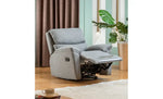 Load image into Gallery viewer, Recliner Chair With 360° Swivel Rotation – Elegant Gray