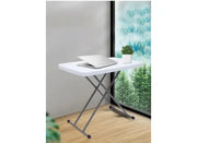Rectangular Folding Picnic Table And Camping Trips White-GCC Home Center