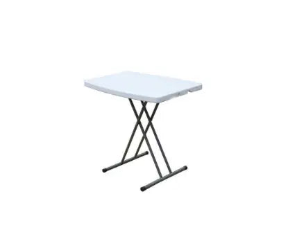 Rectangular Folding Picnic Table And Camping Trips White-GCC Home Center