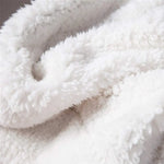 Load image into Gallery viewer, Reversible Sherpa Lamb Fleece Blanket – Elegant, Ultra-Soft, and Warm for Bed &amp; Sofa-GCC Home Center