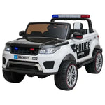 Load image into Gallery viewer, Ride On Baby Powered Riding Police SUV - White , Fun and Adventure