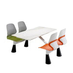 Load image into Gallery viewer, Rock plate restaurant table and chair combination-GCC Home Center