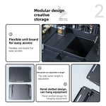 Load image into Gallery viewer, ROCKBROOK Outdoor Camping Aluminum-magnesium Alloy Storage Box Modified Box Camping Large Capacity with Tripod Aluminum Box 50L