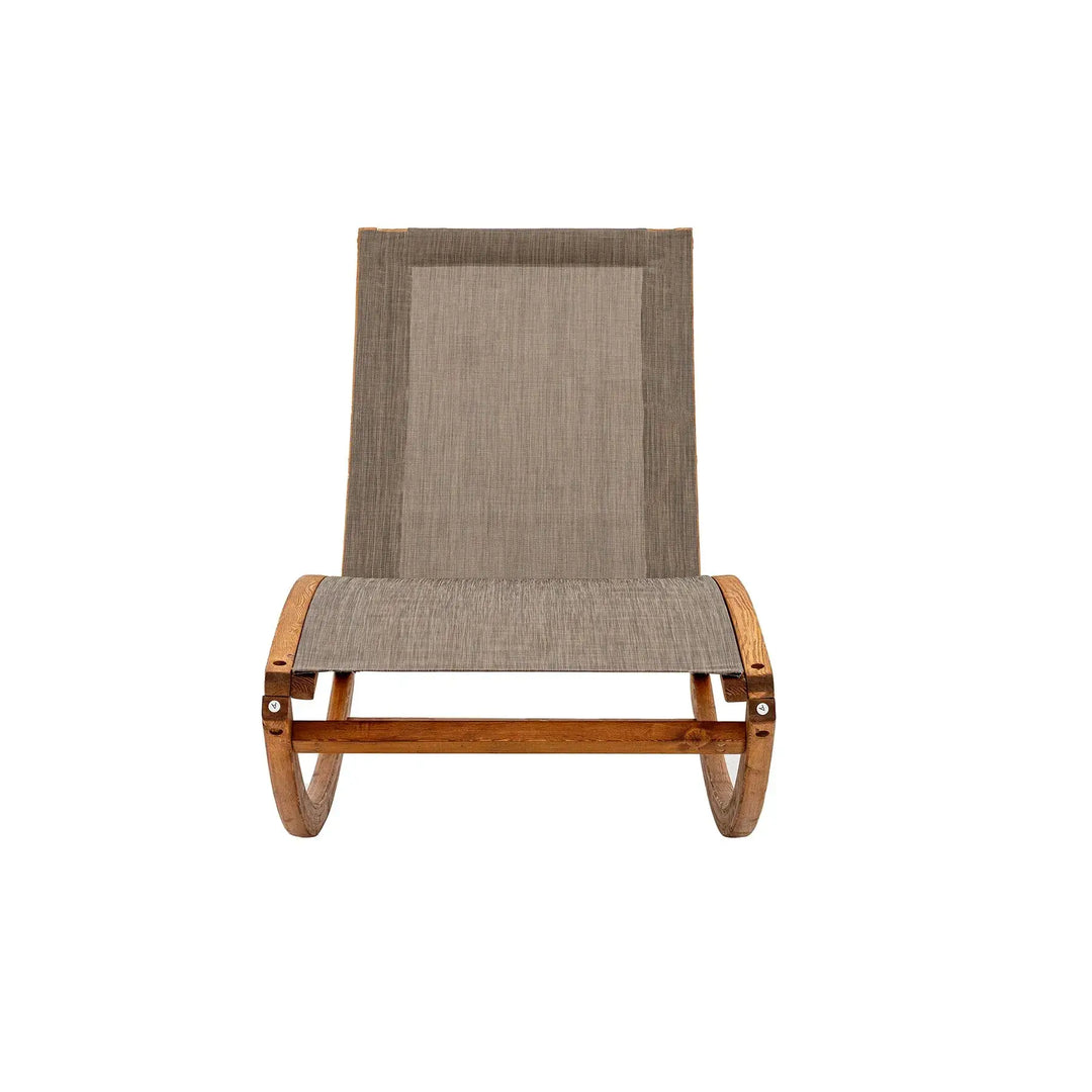 Rocking Sun Lounger – Brown (Homestead Style)