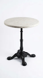 Load image into Gallery viewer, Arabian Mall Premium Round Bistro Table with Marble-Look Top (60x60cm)