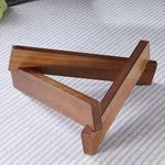 Load image into Gallery viewer, Round Coffee Table for Living Room, Modern Glass Coffee Table with Solid Wood Legs-GCC Home Center