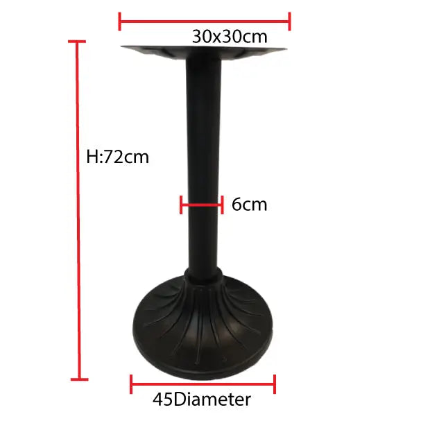 Round Restaurant Table Base