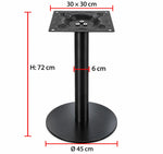 Load image into Gallery viewer, Round Restaurant Table Base