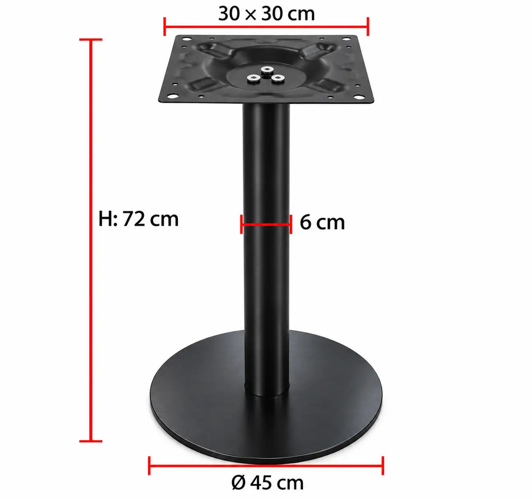 Round Restaurant Table Base