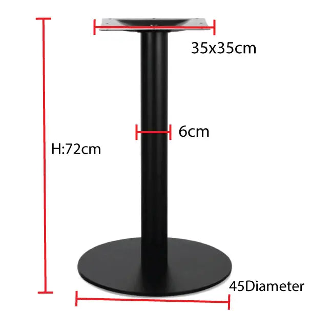 Jilphar Furniture Round Restaurant Table Base JP3018-GCC Home Center