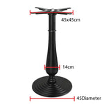 Load image into Gallery viewer, Jilphar Furniture Round step cast iron table base JP3048-GCC Home Center