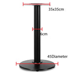 Load image into Gallery viewer, Arabian Mall Round Commercial Table Base (JP3003) - Black Powder Coated Metal