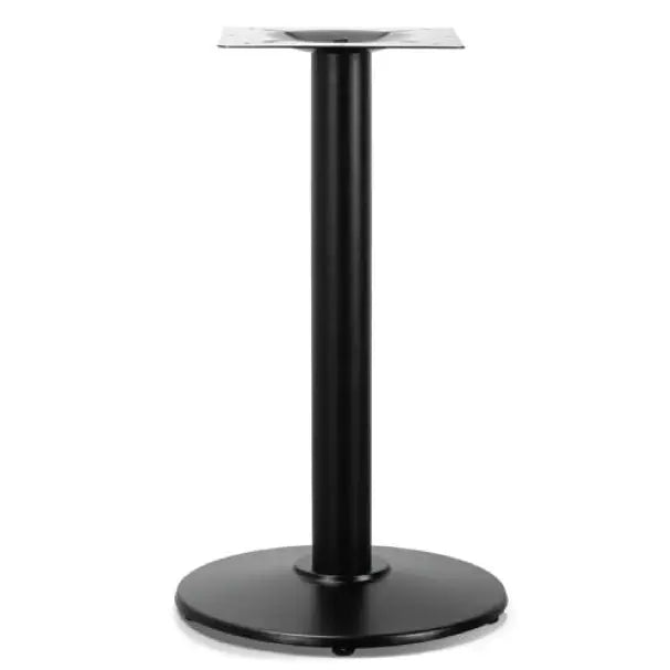 Arabian Mall Round Commercial Table Base (JP3003) - Black Powder Coated Metal