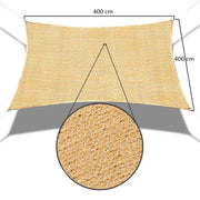 Sails Sunshade 400 cm x 400 cm-GCC Home Center