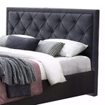 Load image into Gallery viewer, Sama Queen Bed – Dark Grey