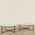 Load image into Gallery viewer, Sauvage Faux Marble Round Coffee Table