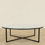 Load image into Gallery viewer, Sauvage Faux Marble Round Coffee Table