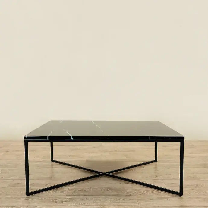 Sauvage Faux Marble Square Coffee Table 90cm|120cm