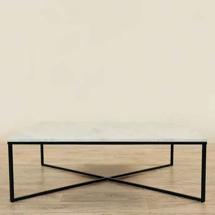 Sauvage Faux Marble Square Coffee Table 90cm|120cm