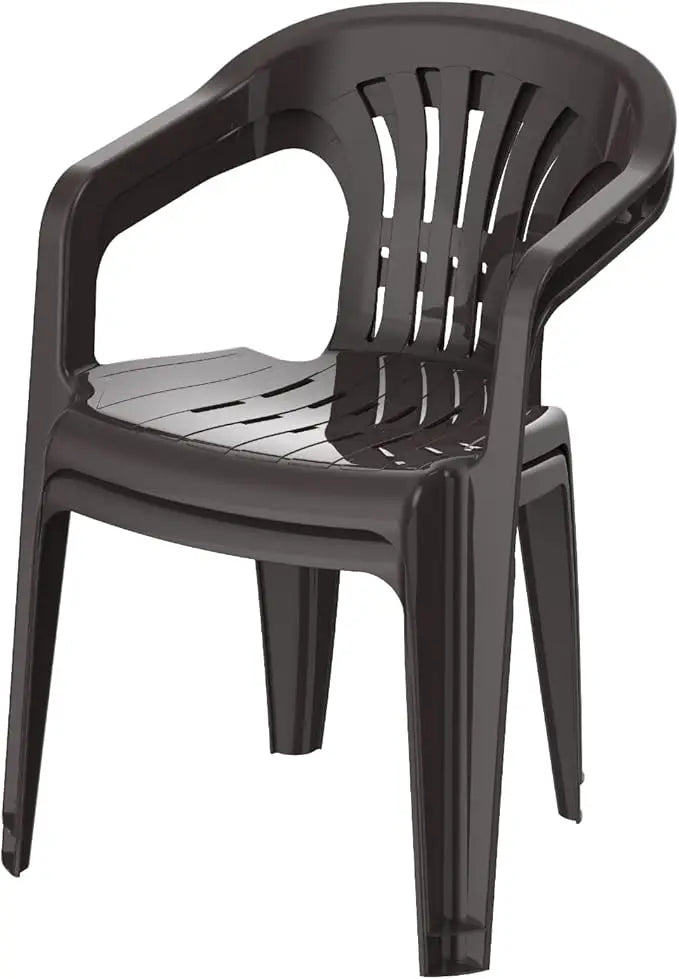 Set of 2 Duchess Chair, Outdoor/Indoor Chairs - Dark Brown-GCC Home Center