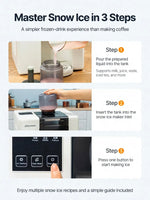 Load image into Gallery viewer, Shaved Ice Machine Snowflake Ice Making Machine Automatic Shaved Ice Making