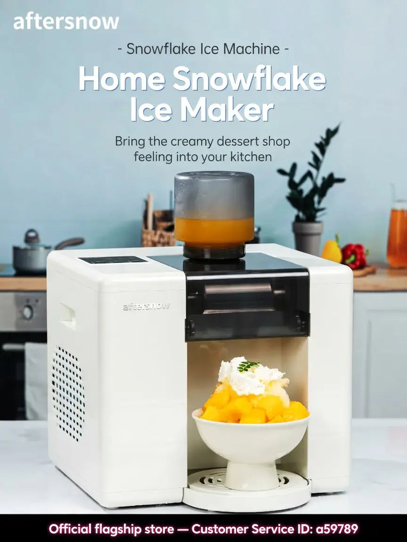 Shaved Ice Machine Snowflake Ice Making Machine Automatic Shaved Ice Making