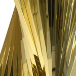 Load image into Gallery viewer, Side Table – Sintra Gold | Premium Glass &amp; Gold Stainless Steel End Table