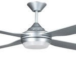Load image into Gallery viewer, Silver Ceiling Fan Ø132 cm Light Integrated And Remote Control Included