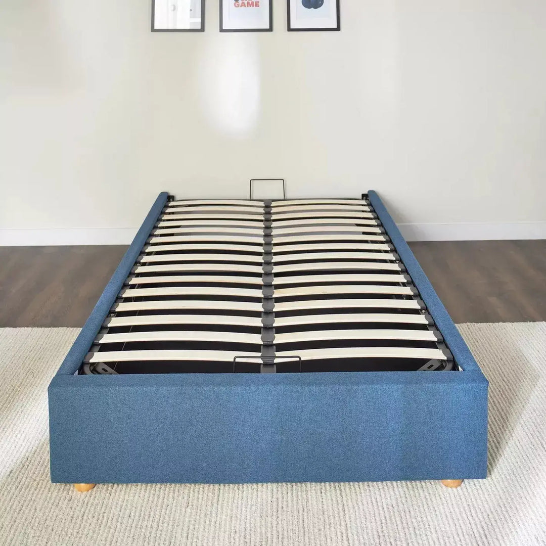 Single Bed 120x200 cm - Blue-GCC Home Center