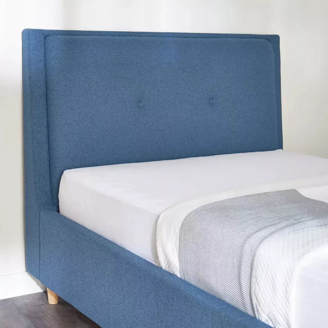 Single Bed 120x200 cm - Blue-GCC Home Center