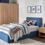 Load image into Gallery viewer, Single Bed 120x200 cm - Blue-GCC Home Center
