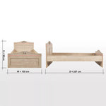 Load image into Gallery viewer, Single Bed Crafted From Engineered Wood - 120x200 cm-GCC Home Center