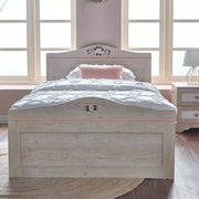 Single Bed Crafted From Engineered Wood - 120x200 cm-GCC Home Center