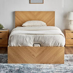 Load image into Gallery viewer, Single Bed with Hydraulic Storage - 120x200 cm-GCC Home Center