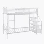 Load image into Gallery viewer, Single Bunk Bed with Steps - 90x190 cm-GCC Home Center