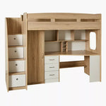 Load image into Gallery viewer, Single Loft Bed with Storage - 90x190 cm-GCC Home Center