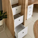 Load image into Gallery viewer, Single Loft Bed with Storage - 90x190 cm-GCC Home Center