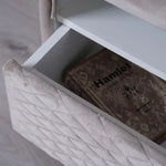 Load image into Gallery viewer, Single Space Night Stand – Velvet Beige