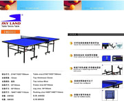 Arabian Mall Single Folding Movable Table Tennis Table (Blue) – Model EM-8003