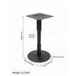 Load image into Gallery viewer, Arabian Mall Sleek Black Commercial Table Base (JP3113) - Heavy Duty Metal