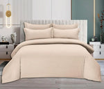 Load image into Gallery viewer, Sleeping Bear 6-Piece Luxury King Size Cotton Bedsheet - Quilt Cover Set | 1 Fitted 200 * 200 Sheet + 1 Quilt Cover + 4 Pillow Cases (Beige)