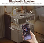 Load image into Gallery viewer, Smart Bedside Cabinet with LED Mirror, Wireless Charging &amp; BT Speaker-GCC Home Center