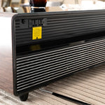 Load image into Gallery viewer, Smart Coffee Table with Built-in Fridge, Wireless Charging &amp; Bluetooth Speaker – Wooden/Brown Finish