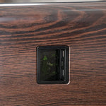 Load image into Gallery viewer, Smart Coffee Table with Built-in Fridge, Wireless Charging &amp; Bluetooth Speaker – Wooden/Brown Finish