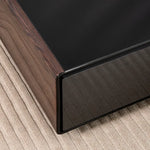 Load image into Gallery viewer, Smart Coffee Table with Built-in Fridge, Wireless Charging &amp; Bluetooth Speaker – Wooden/Brown Finish